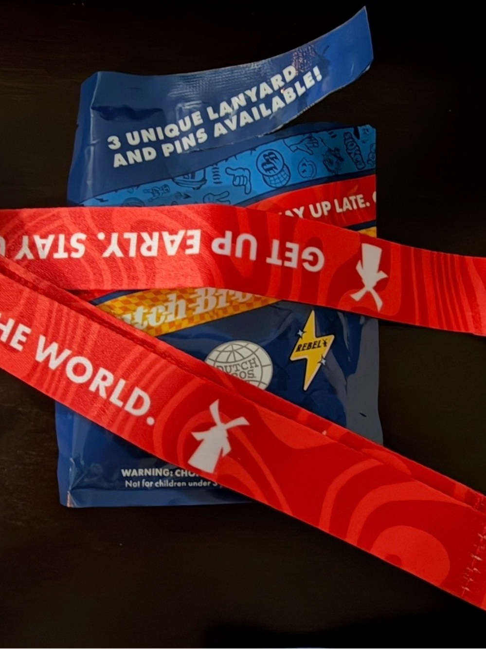 Dutch Bros Set..Lanyard, Phone Hugger, and Shoe Charm NEW not used - Picture 2 of 5